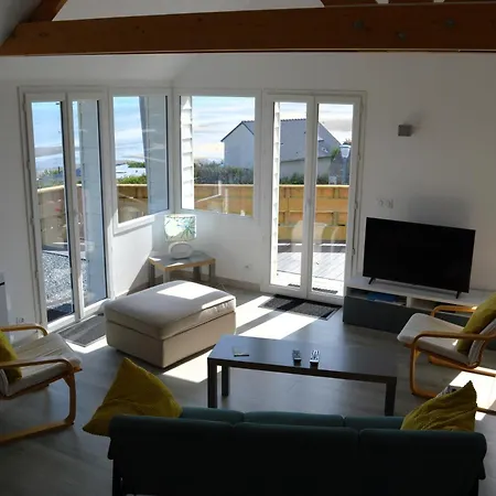 Le Perchoir Avec Vue Mer, A 300m De La Feriehus Saint-Côme-de-Fresné
