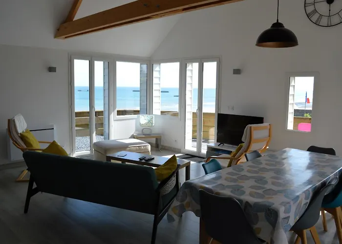 Le Perchoir Avec Vue Mer, A 300m De La Saint-Côme-de-Fresné