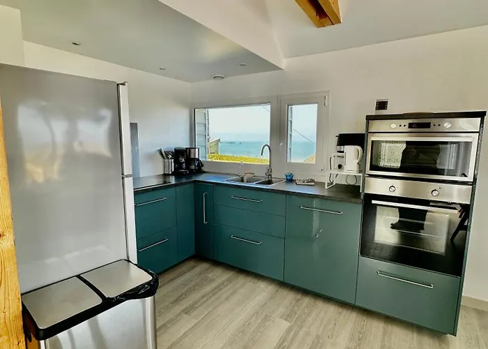 Сasa de vacaciones Le Perchoir Avec Vue Mer, A 300m De La *