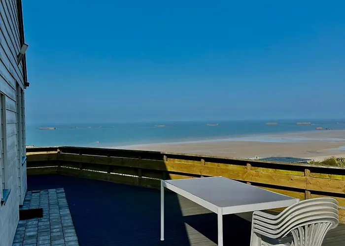 Сasa de vacaciones Le Perchoir Avec Vue Mer, A 300m De La Saint-Côme-de-Fresné