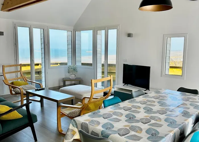 Le Perchoir Avec Vue Mer, A 300m De La Saint-Côme-de-Fresné